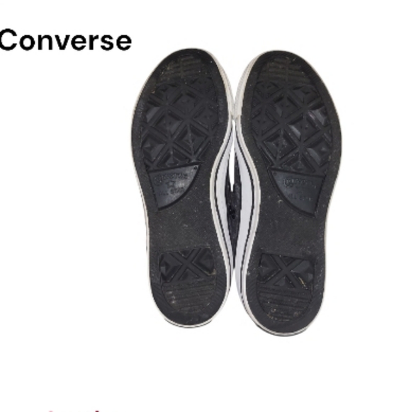 Converse All Star Chuck Taylor Madglam Glam Chevron Black Gray Sneaker Women 7 - Picture 3 of 12
